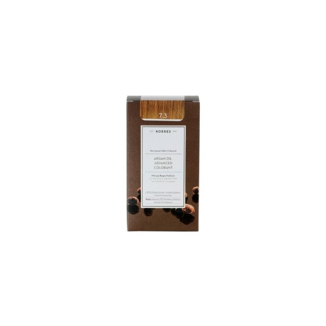 Korres Argan Oil Advanced Colorant 7.3 Ξανθό Μελί 50ml
