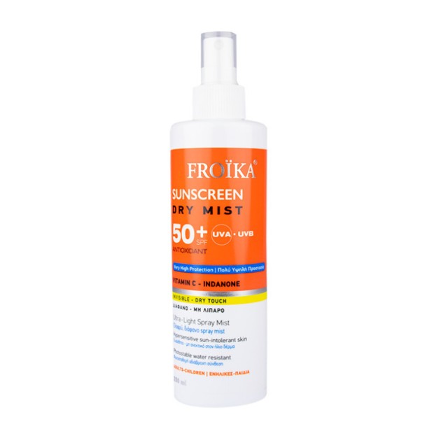 Froika SUNSCREEN Dry Mist SPF50+ 250ml