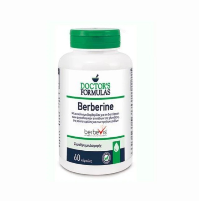 Doctor's Formulas Berberine Συμπλήρωμα Διατροφής με Βερβερίνη 60 veg. caps
