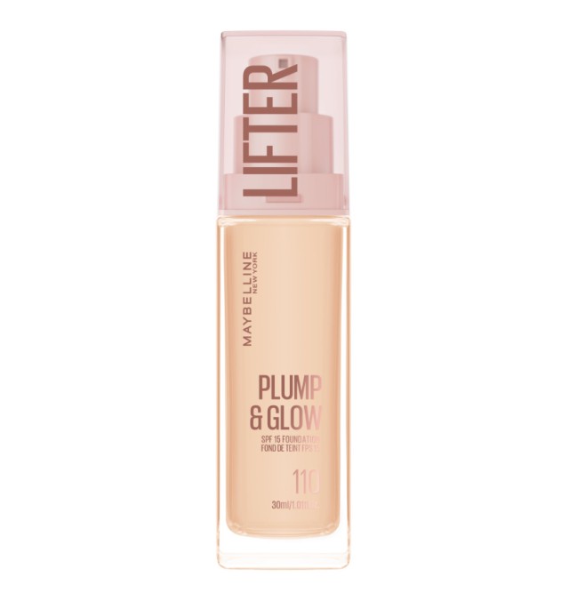 Maybelline Lifter Plump & Glow spf15 Foundation 110 30ml