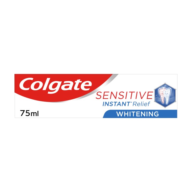 Colgate Sensitive Instant Relief Whitening Toothpaste 75ml