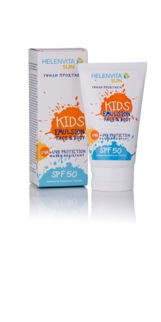 HELENVITA Sun Kids Emulsion SPF50 Face & Body Παιδικό Αντηλιακό Γαλάκτωμα 150ml
