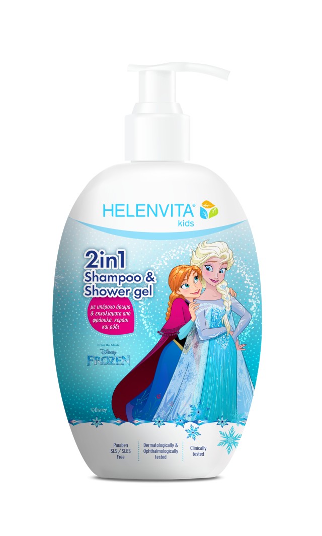 Helenvita Kids Frozen 2 in 1 Shampoo & Shower Gel 500ml