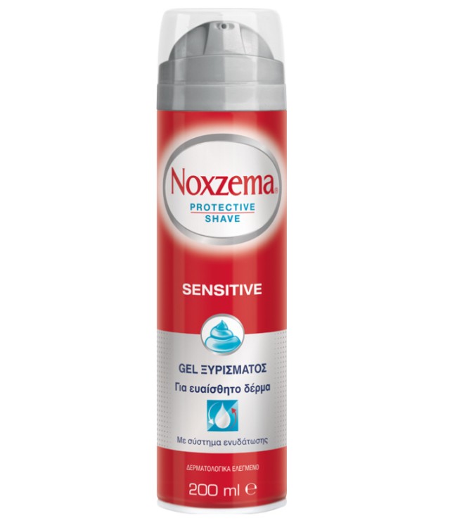 Noxzema Sensitive Gel Ξυρίσματος για Ευαίσθητες Επιδερμίδες 200ml