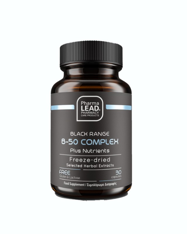 Pharmalead B-50 Complex Plus Nutrients 30caps