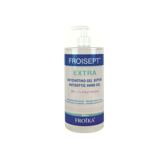 Froika Froisept Extra Hand Gel Αντισηπτικό Gel Χεριών 1000ml