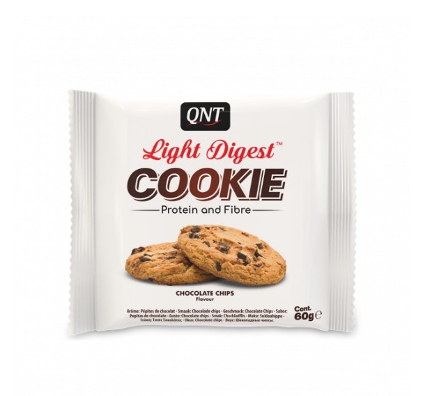 QNT Light Digest Cookie Chocolate Chips 60gr