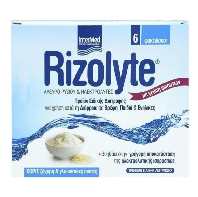 Intermed Rizolyte Ηλεκτρολύτες 6 Φακελ