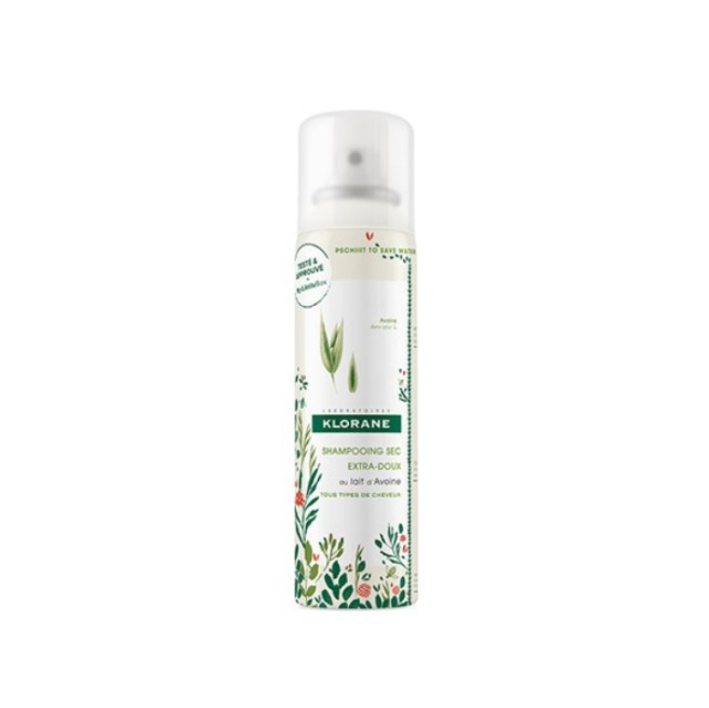 Klorane Shampooing Sec Avoine Extra-Doux Au Lait d'Avoine Limited Edition Spray 150ml