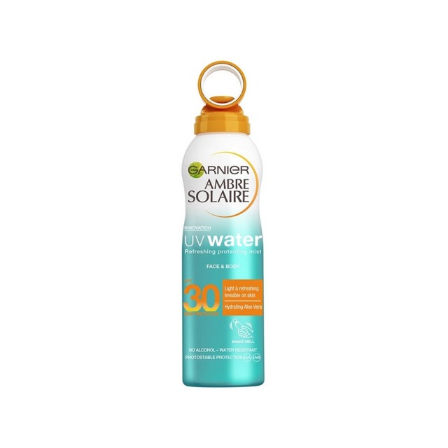 Garnier Ambre Solaire Uv Water SPF30 Refreshing Protecting Mist 200ml