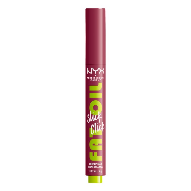 Nyx Professional Make Up Fat Oil Slick Click Shiny Lip Balm 09 Thats Major 2gr