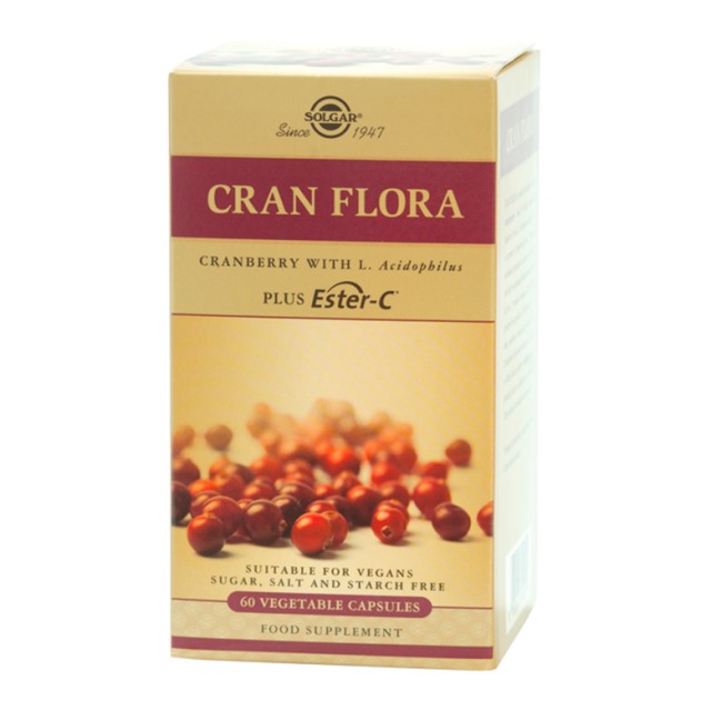 SOLGAR CRAN FLORA 60VCAP