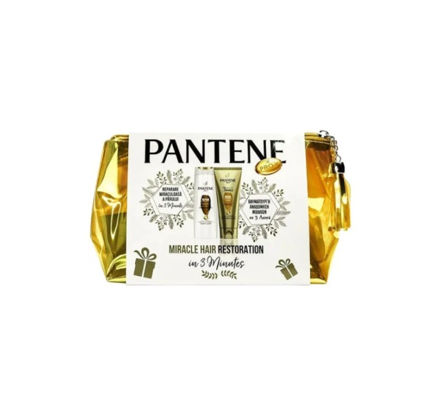 Pantene Set Miracle Hair Restoration Pantene Pro-V Repair & Protect Shampoo 360ml + Pantene Pro-V 3 Minute Miracle Repair & Protect Contitioner 200ml