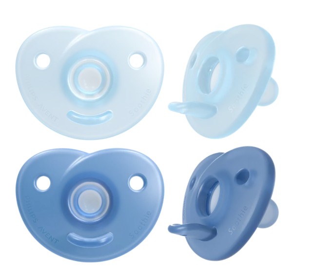 Avent Philips Soothie Boy SCF099/26 Ορθοδοντική Πιπίλα Σιλικόνης 0-6m 2τμχ