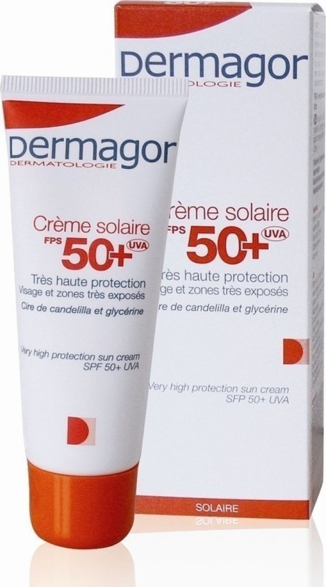 Dermagor Creme Solaire SPF50+ Αντηλιακή Κρέμα Προσώπου & Σώματος 100ml