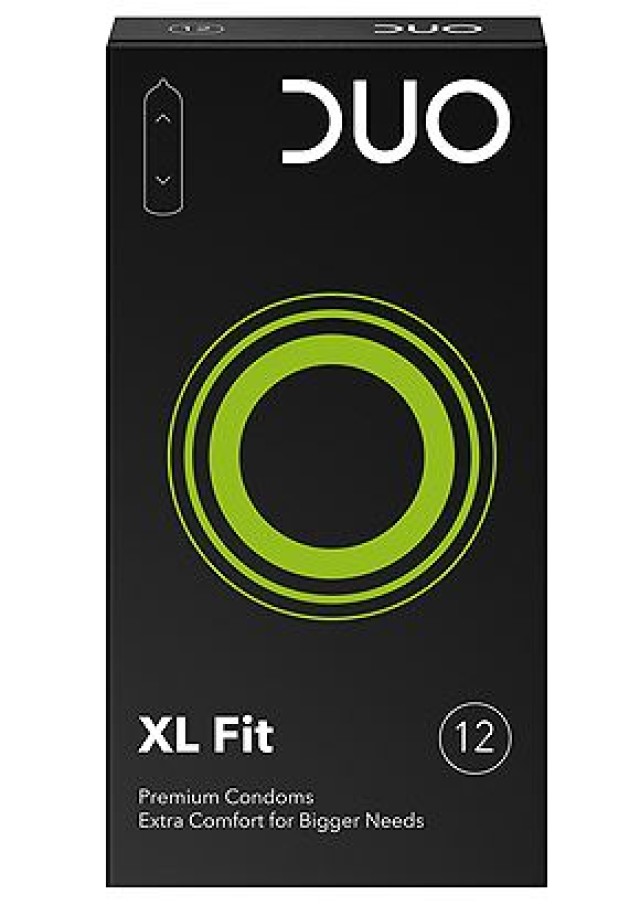 DUO XL Fit Προφυλακτικά 12τμχ