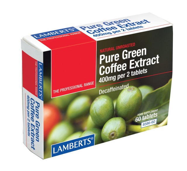 LAMBERTS PURE GREEN COFFEE Extract decaffeinated 60TABS