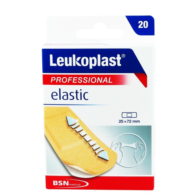 Leukoplast Professional Elastic 25mm X 72mm (20τμχ)