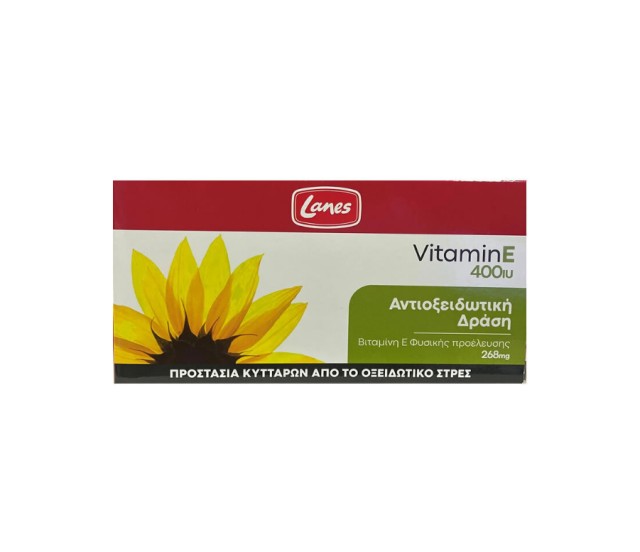 Lanes Vitamin E 400IU-268mg Συμπλήρωμα Διατροφής 30tabs