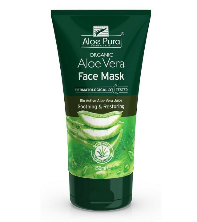 Optima Organic Aloe Vera Face Mask 150ml