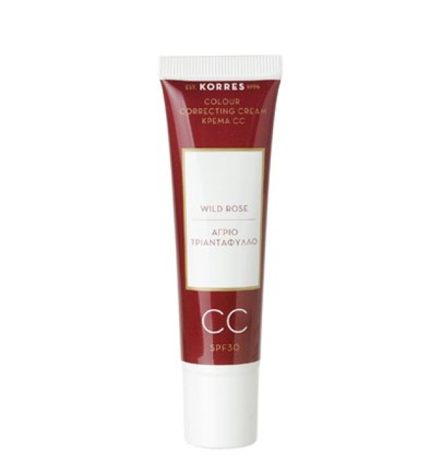 Korres Άγριο Τριαντάφυλλο CC Cream SPF 30 Medium 30ml