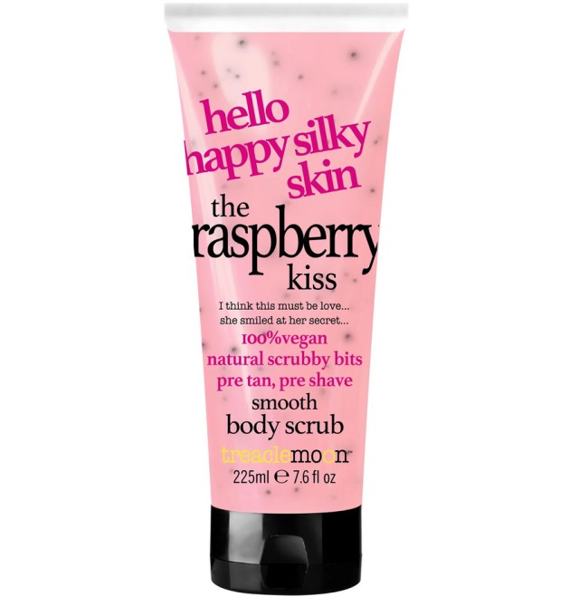Treaclemoon The Raspberry Kiss Bοdy Scrub Απολεπιστικό Σώματος με Άρωμα Βατόμουρο 225ml