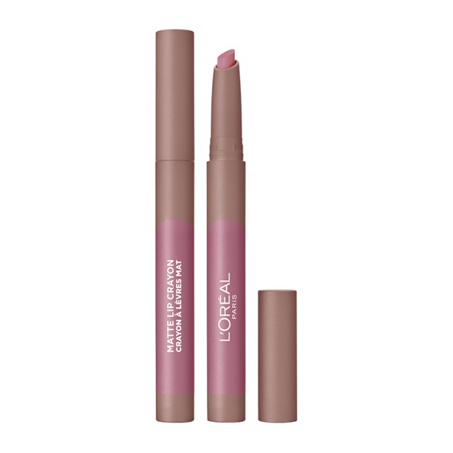 L'oreal Paris Matte Lip Crayon 102 Caramel Blondie - Μολύβι Χειλιών 1,3gr