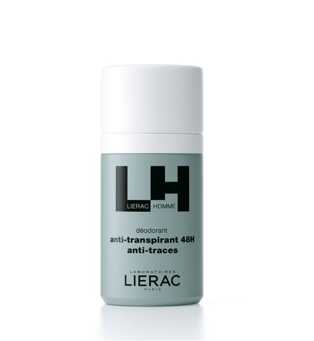 Lierac Homme Deodorant 48h  Roll On Anti-perspirant - Anti-marks