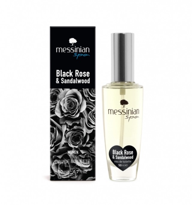 Messinian Spa Black Rose & Sandalwood Women Eau De Toilette 50ml
