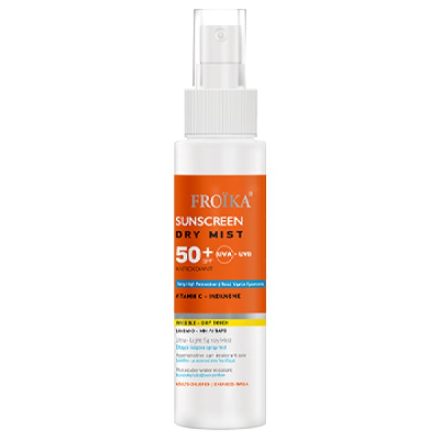 Froika Sunscreen Mist Spray SPF50+ Dry Touch 80ml