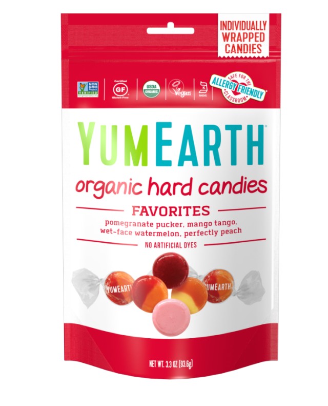 Yumearth Organic Hard Candies Βιολογικές Καραμέλες Φρούτων 93.6gr