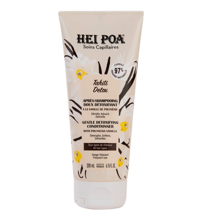 Hei Poa Tahiti Detox Gentle Detoxifying Conditioner Μαλακτική Κρέμα Μαλλιών 200ml