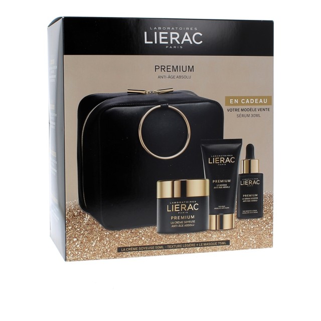 Lierac Premium Set La Creme Soyeuse 50ml + Premium Le Masque 75ml + Δώρο Premium le Serum Booster 30ml & Τσαντάκι 1τμχ