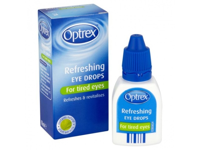 OPTREX Αναζωογονητικές Οφθαλμικές Σταγόνες για κουρασμένα μάτια 10ml