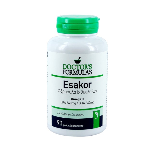 Doctor's Formulas Esakor - Φόρμουλα Ιχθυελαίων 90 κάψουλες