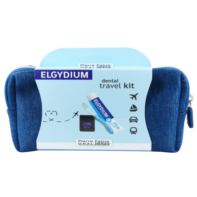 ELGYDIUM Dental Travel Kit Blue 1pc