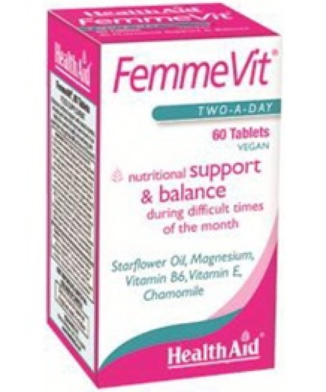HEALTH AID FEMMEVIT™ PMT TABLETS 60'S