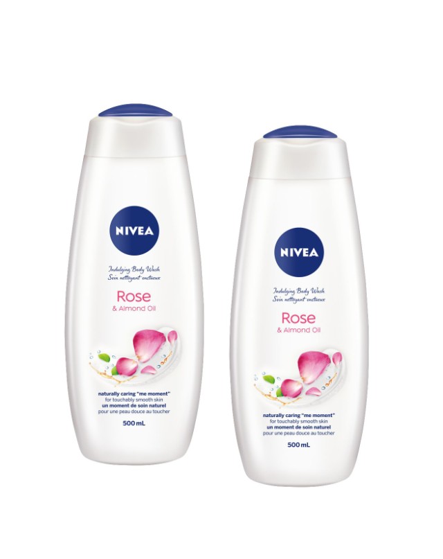 Nivea Αφρόλουτρο Rose & Almond Milk 750ml 1+1 Δώρο