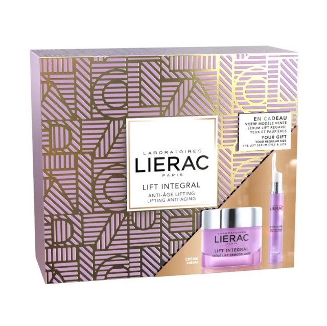 Lierac Set Lift Integral Sculpting Lift Cream 50ml + Lierac Lift Integral Eye Lift Serum Eyes and Lids 15ml