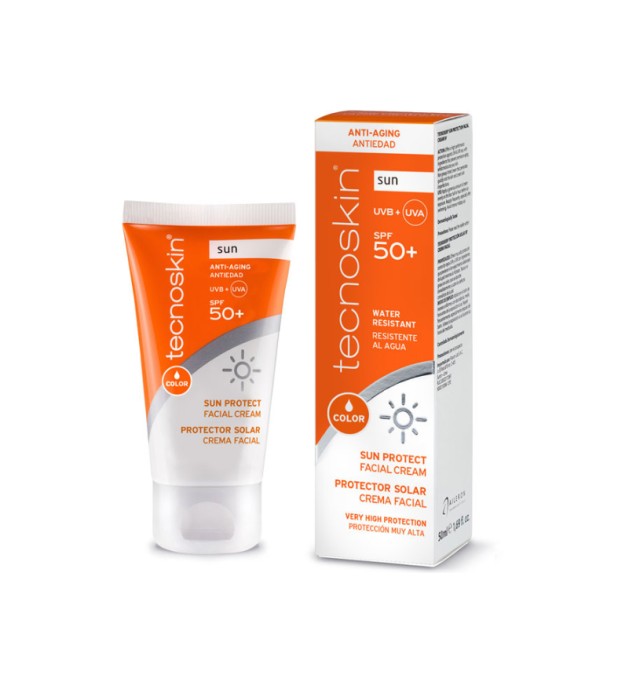 TECNOSKIN SUN PROTECT FACIAL CREAM SPF50 COLOR 50ML