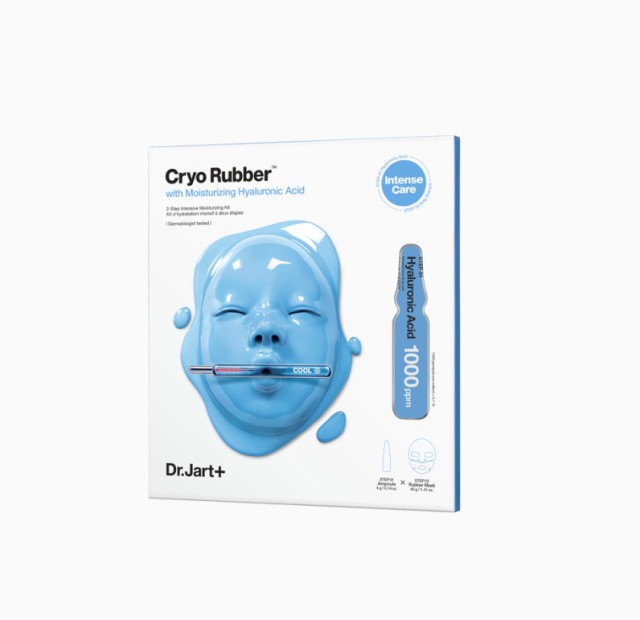 Dr.Jart+ Cryo Rubber Mask with Moisturising Hyaluronic Acid Ampoule 4gr + Rubber Mask 40gr