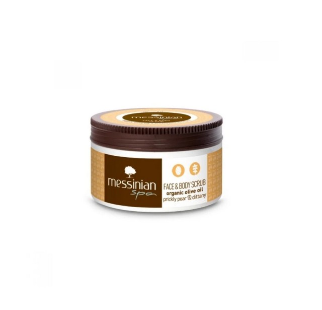 Messinian Spa Scrub για Πρόσωπο & Σώμα Φραγκόσυκο & Δίκταμο 250ml