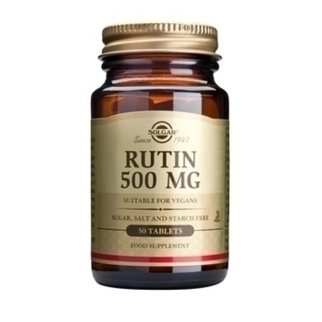 SOLGAR RUTIN 500MG 50TAB