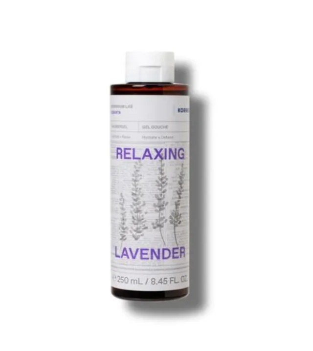 Korres Relaxing Lavender Showergel Αφρόλουτρο Λεβάντα για Καθημερινή Ενυδάτωση & Χαλάρωση 250ml