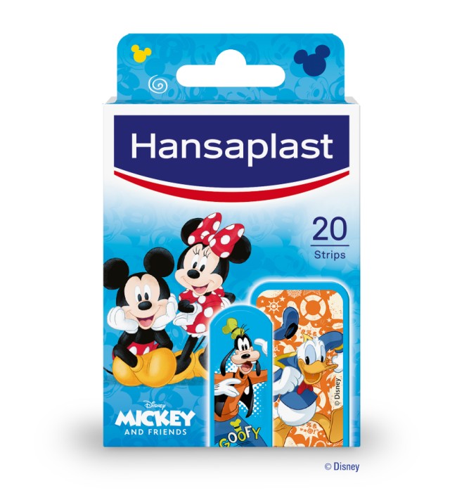 Hansaplast Disney Mickey & Friends Επιθέματα για τα Δάκτυλα 20 strips