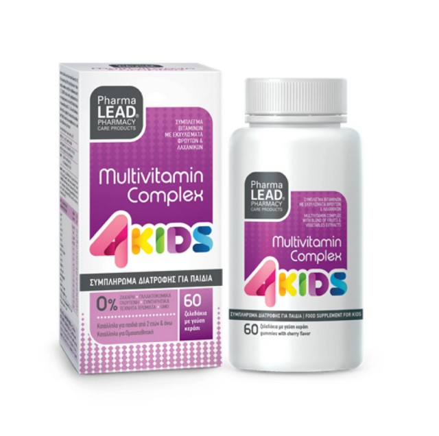 PharmaLead 4Kids Multivitamin Complex με Γεύση Κεράσι 60τμχ