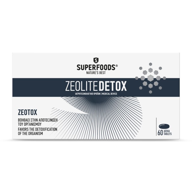SUPERFOODS Zeolite DETOX 60tabs