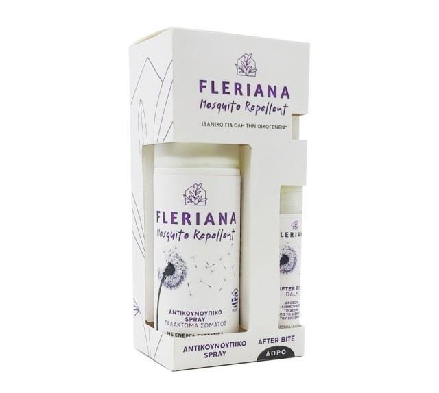 Power Health  Fleriana Mosquito Repellent Spray 100ml + Δώρο Fleriana After Bite Balm 7ml