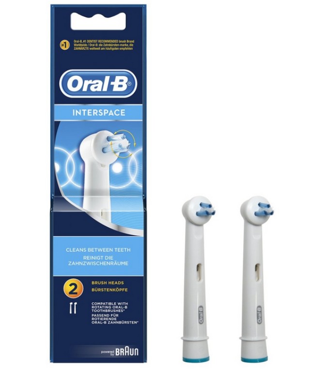 Oral B Interspace Ανταλλακτικά Μεσοδόντιου Καθαρισμού 2τμχ