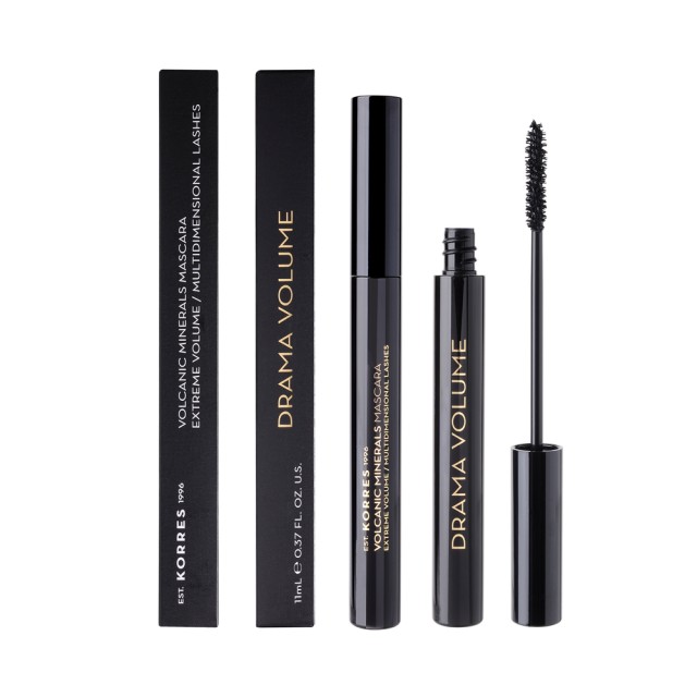 Korres Volcanic Minerals Mascara Drama Volume Black No 01 11ml